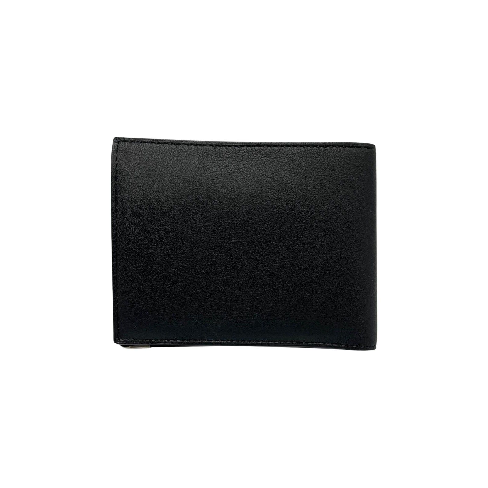 カルティエ CARTIER 二つ折り財布 マスト ドゥ レザー ブラック メンズ