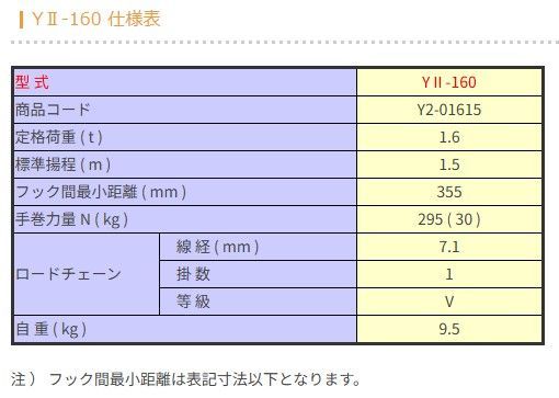レバーホイスト