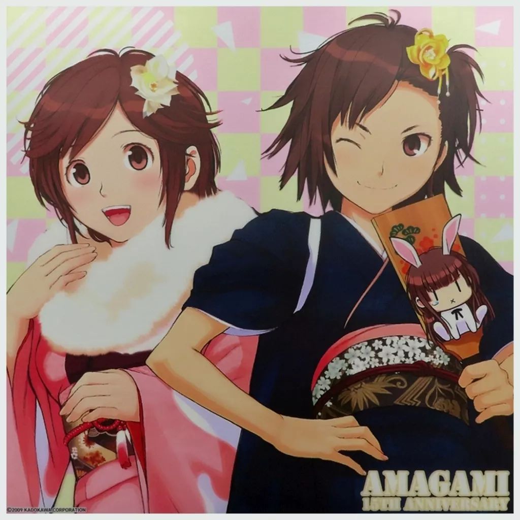 中古】クリアポスター スクエアクリアポスター 桜井梨穂子＆伊藤香苗