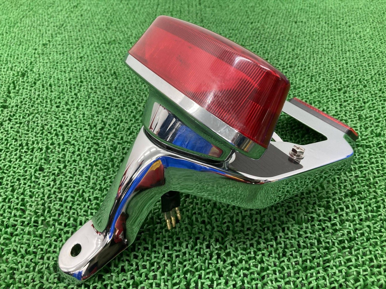 W650 テールランプ 黒 220-40155 カワサキ 純正 バイク 部品 EJ650A なクローム W800 W400にも ナンバーステー zI