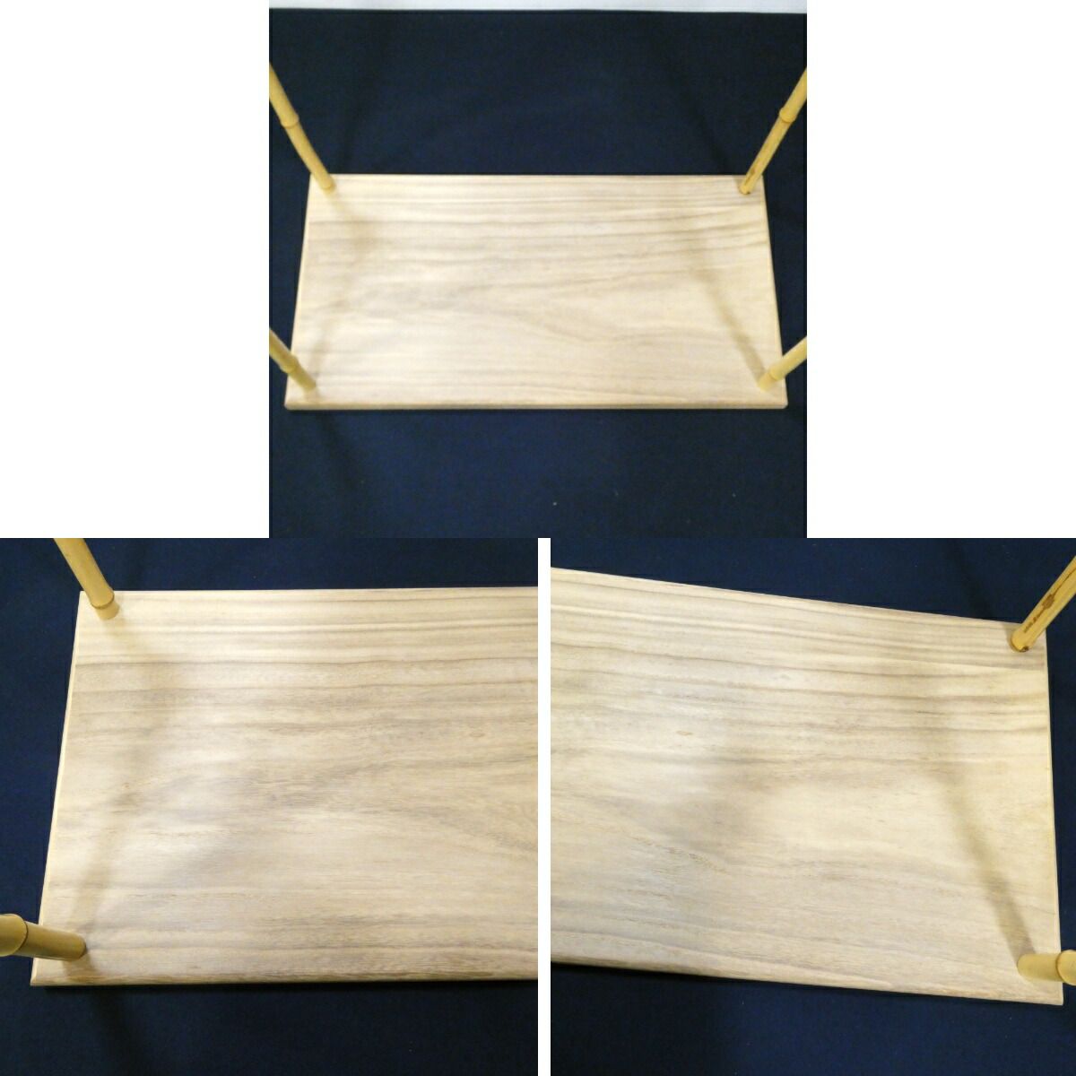 八月の特売品】利休好写 桐中空軽量合板 竹台子（2） 茶道具