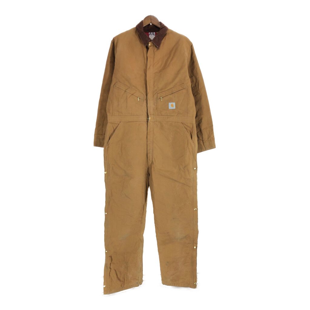 USA製 Carhartt カーハート ダック オールインワン ツナギ 48 90年代 USA製 Carhartt カーハート ダック ワーク