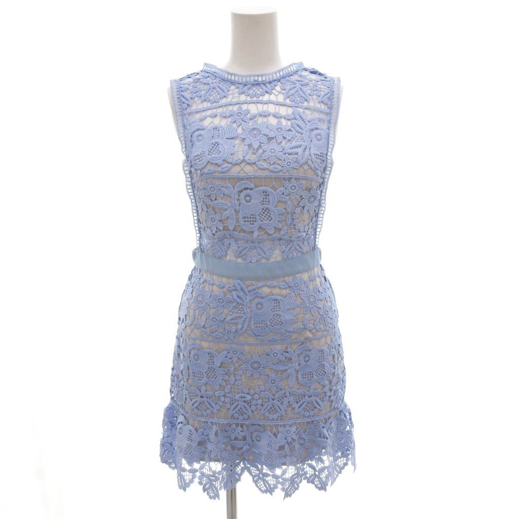 セルフポートレイト self-portrait レースミニドレス ワンピース