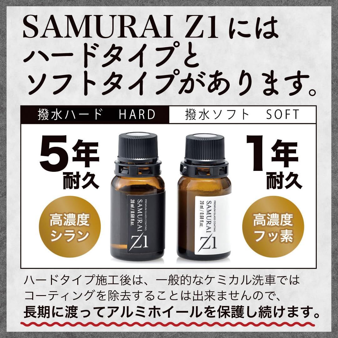 SAMURAI Z1 超撥水 ホイールコーティング - ミニ四駆