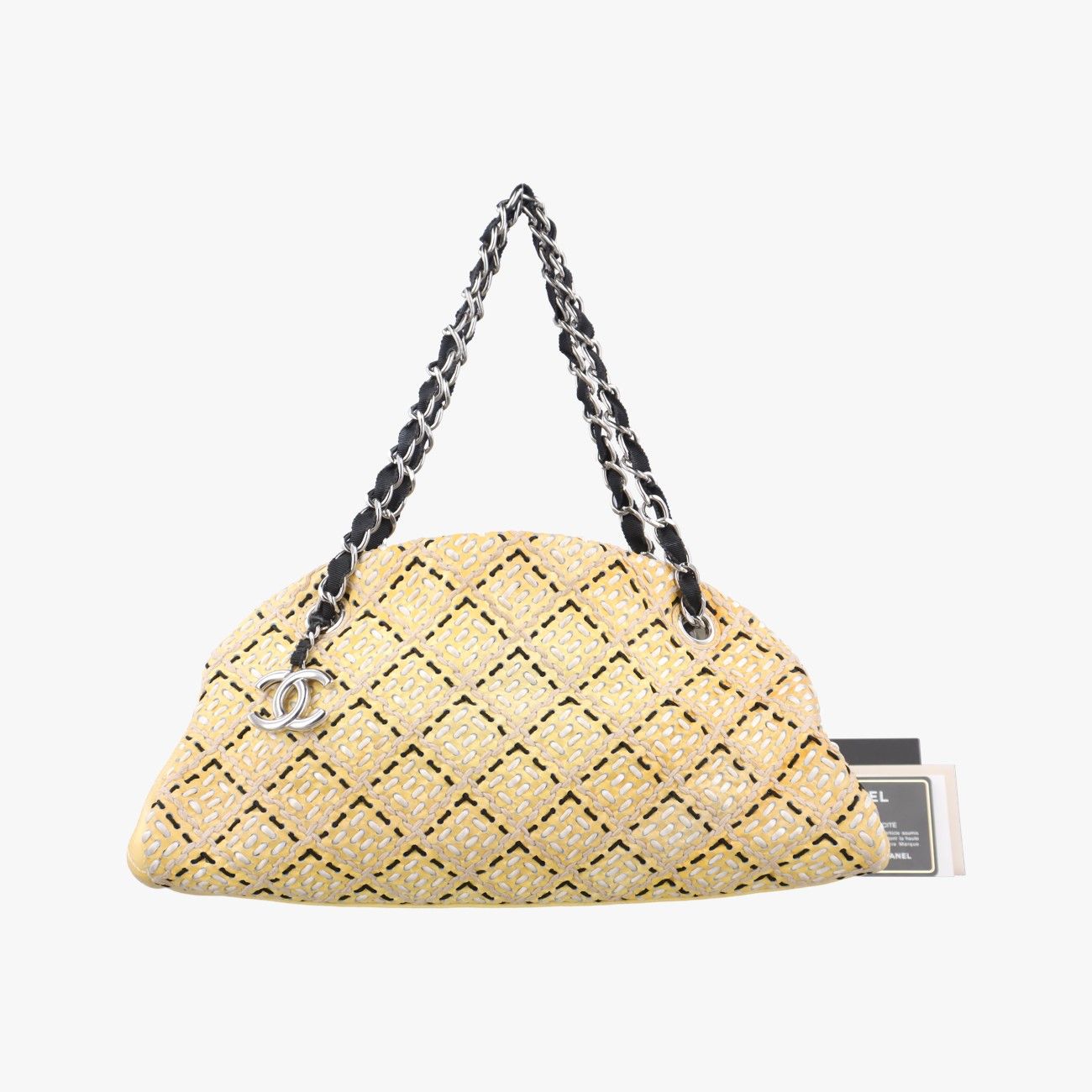 シャネルChanelマドモアゼルイエローパテントA5031314457954