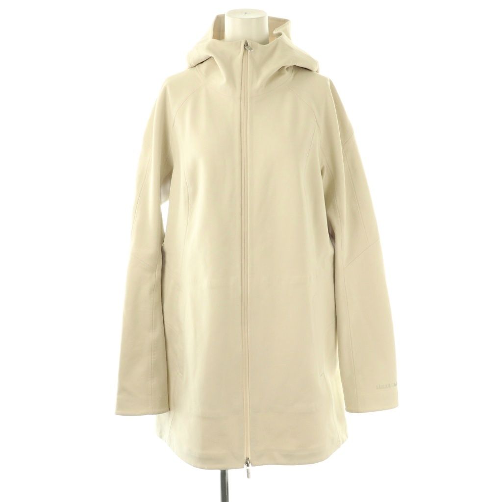 ルルレモン lululemon RepelShell Rain Jacket レインジャケット フード 8 アイボリー |AT OS