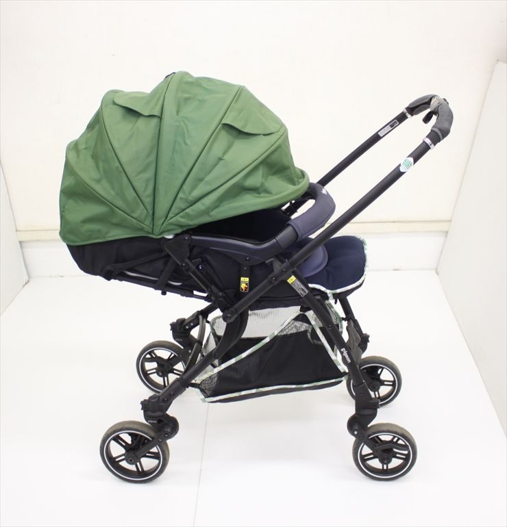 ランフィ RB0 アトモスグリーン Runfee ピジョン 両対面