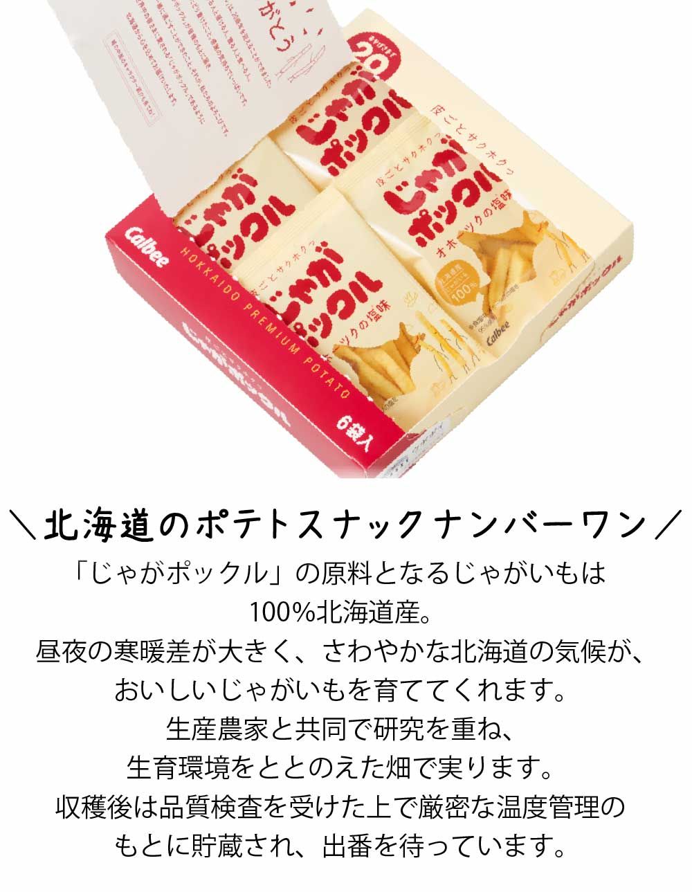 ポテトファーム 6袋入x24個セット