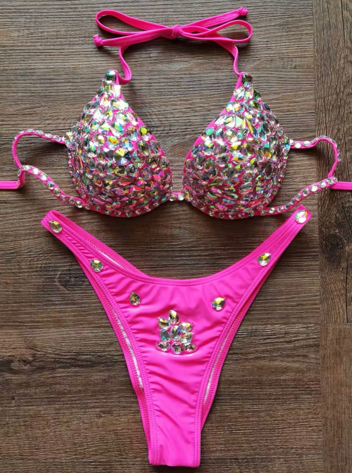 ボディフィットネスコンテスト専用ビキニ - メルカリ