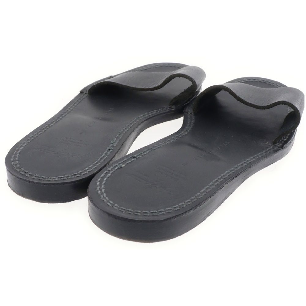 YohjiYamamoto NOIR Sandalヨウジヤマモト レザーサンダル Yohji Yamamoto + NOIR Leather Sandal / ヨウジヤマモト レザー