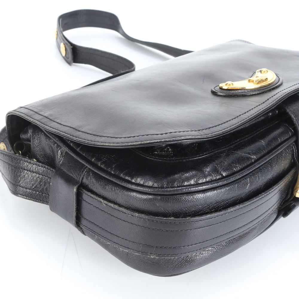 ✨美品✨セリーヌ ショルダーバッグ 馬車金具 ゴールド金具 レザー