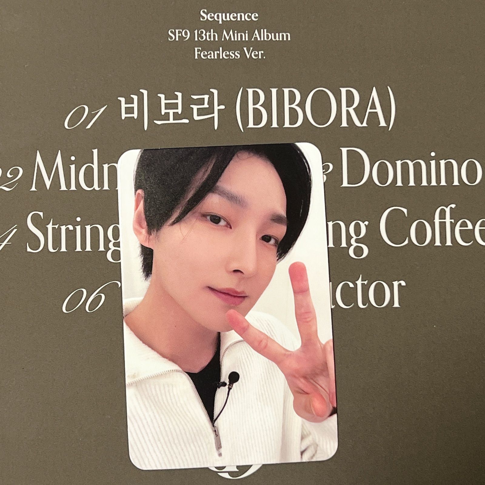 SF9 Sequence MY MUSIC TASTE MMT ヨントン トレカ ジュホ - メルカリ 