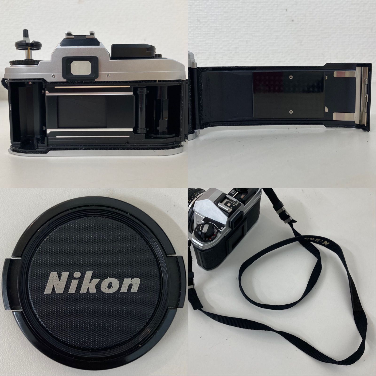 Nikon フィルムカメラ FG-20 ニコン ブラック シルバー レンズ