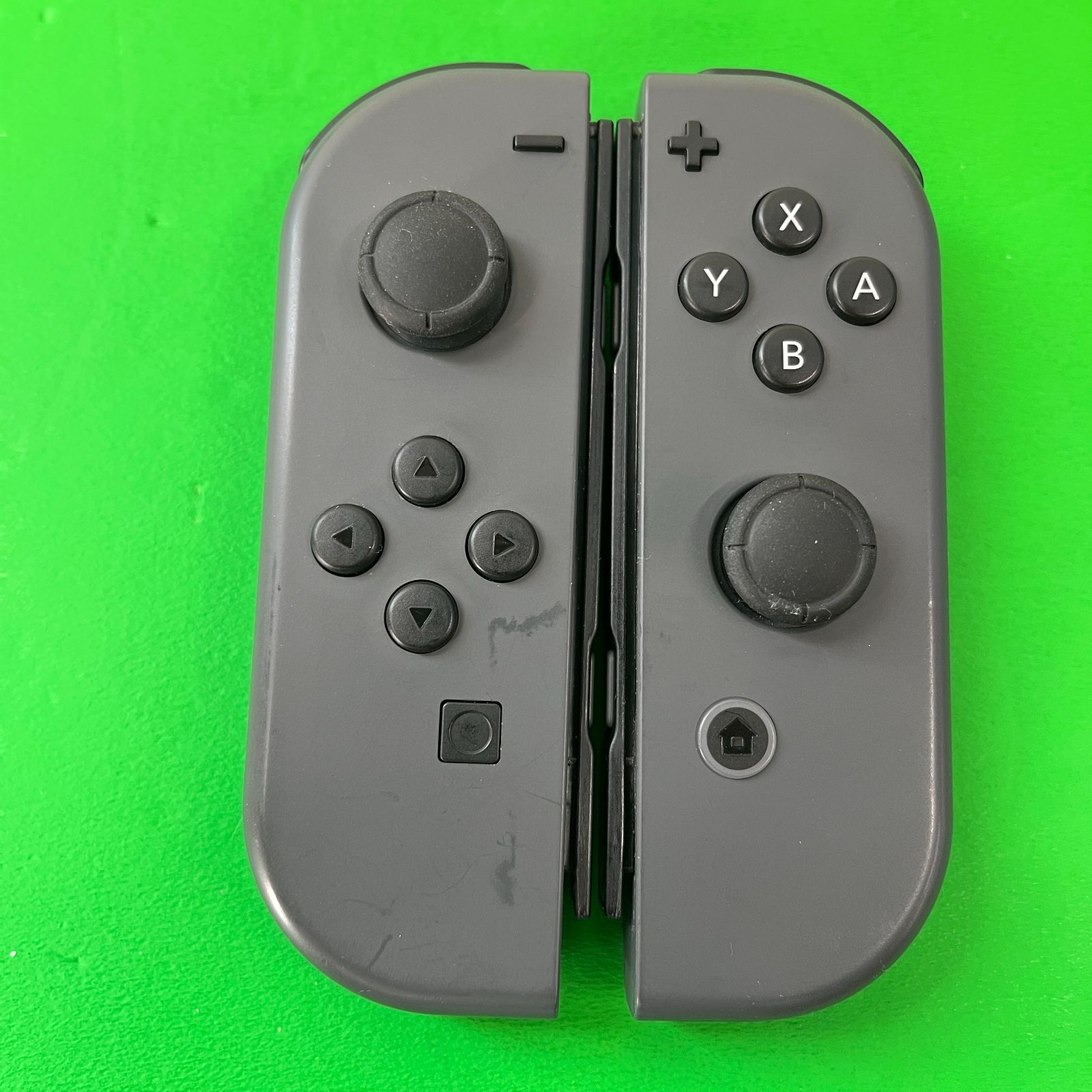 Nintendo Switch - 任天堂switch Joy-Con 左右⭐︎ストラップ付⭐︎ ジャンク品 ジャンク商品】純正 joy-con ジョイコン グレー 左右 ジョイコン