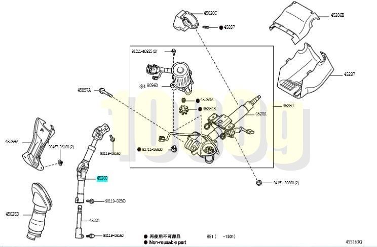 トヨタ純正 ♥品 超 品 アルファード ヴェルファイア 20 インタミディエイト シャフト ステアリング ANH20 GGH20 FFCRYSTALESIA_COM