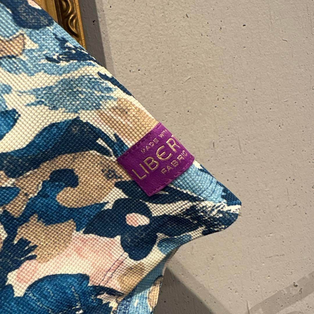 未使用美品ZOY リバティ柄ゴルフワンピース zoy リバティ LIBERTY ゴルフ 花柄 ワンピース シャツ 半袖