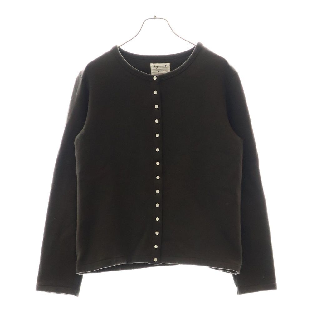 アダムエロペ アニエスベー カーディガン ブラウン アダムエロペ