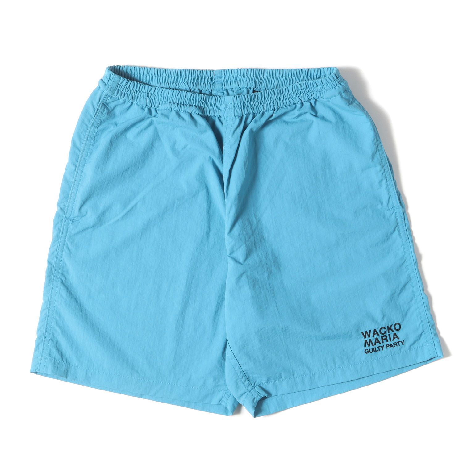 未使用品 ワコマリア ボードショーツ Lサイズ ターコイズ ハーフパンツ 美品】WACKO MARIA ワコマリア パンツ サイズ:M / 24SS ナイロン