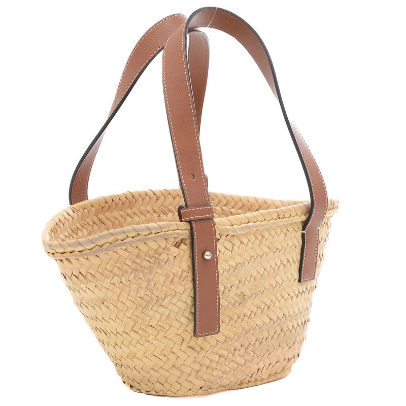 LOEWE かごバッグ バスケット パームリーフ カーフ スモール LOEWE かごバッグ バスケット パームリーフ カーフ スモール
