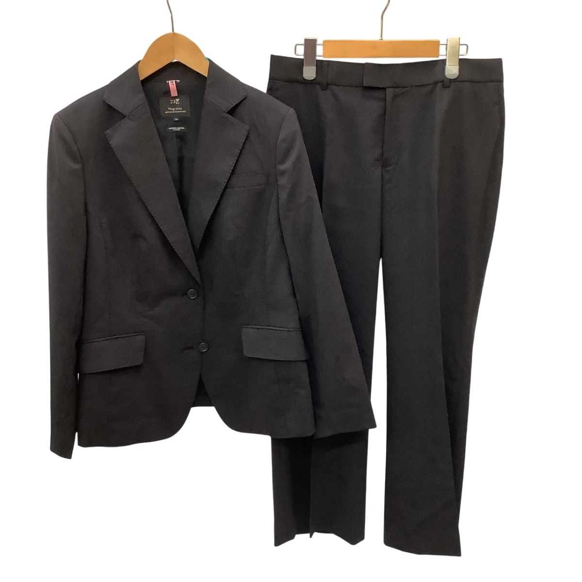 ♪♪23ku 23区 レディース セットアップ パンツ スーツ SIZE 44 グレー