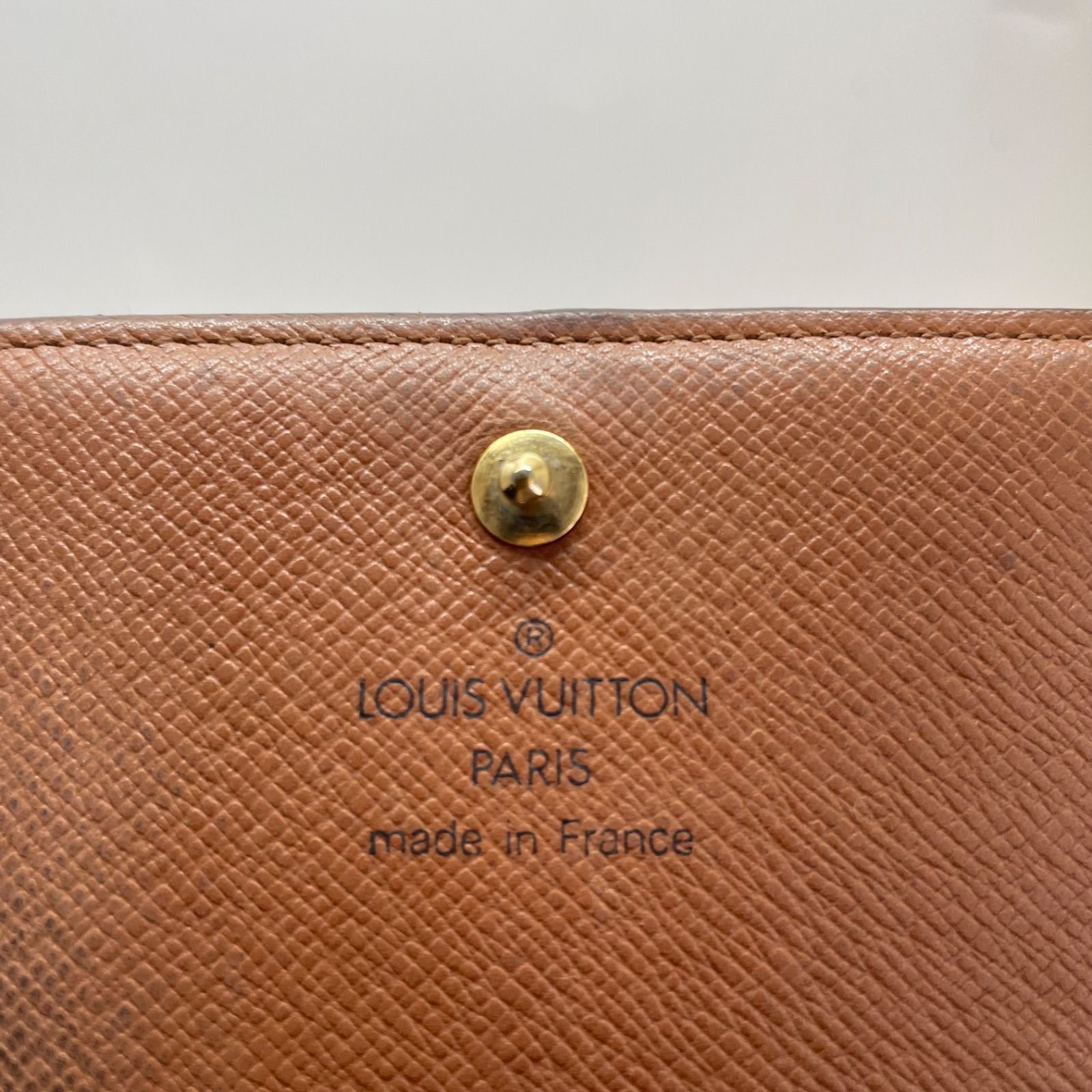 1972 LOUIS VUITTON ルイヴィトン モノグラム 折り財布