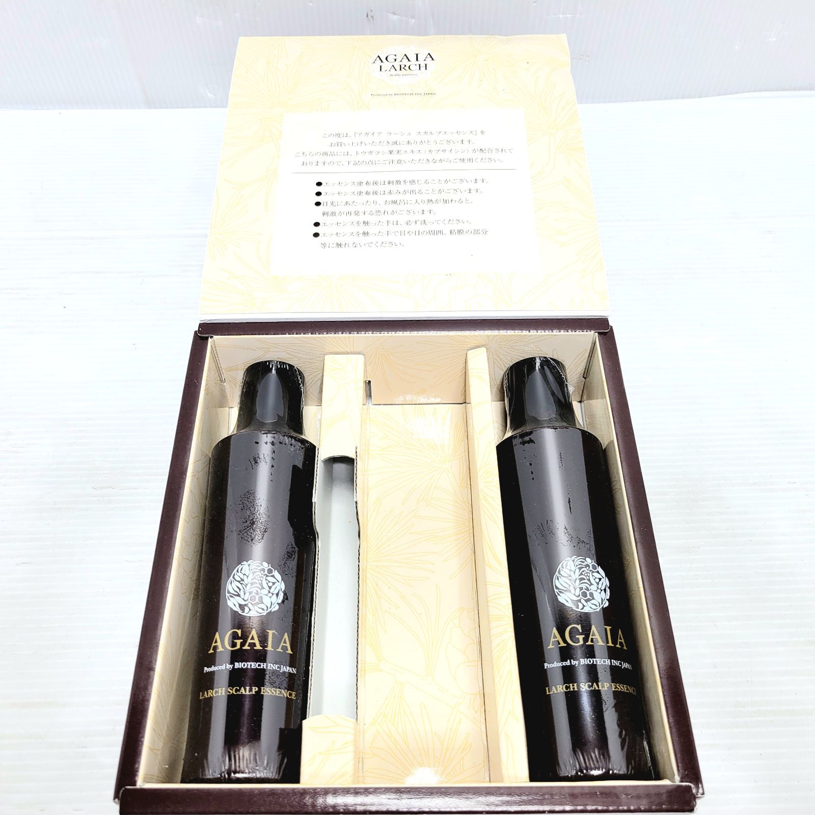 バイオテックのアガイア ラーシュスカルプエッセンス