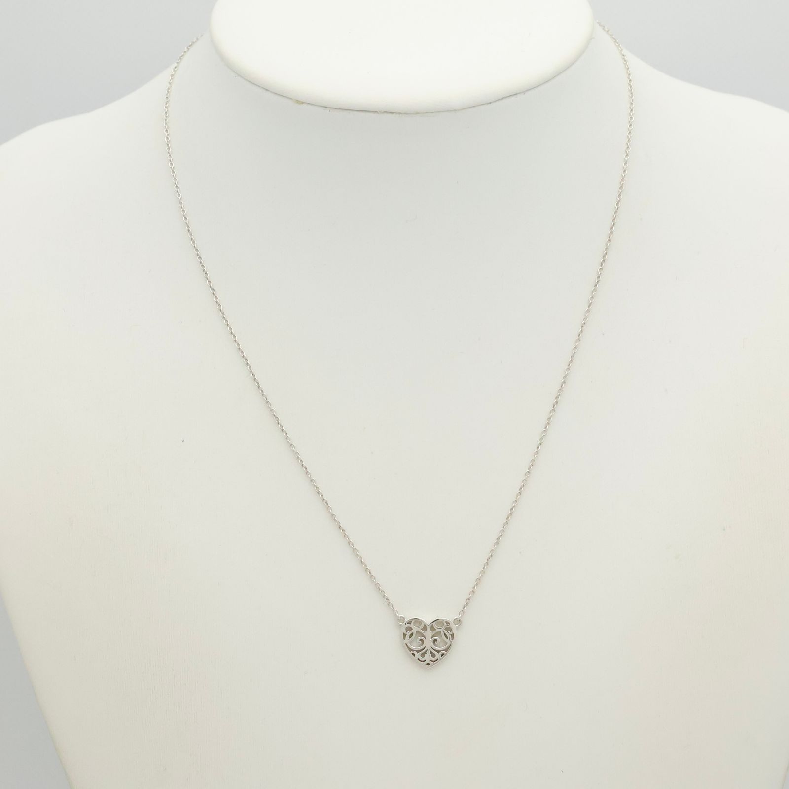 美品】ティファニー TIFFANY&Co. エンチャント ハート ネックレス