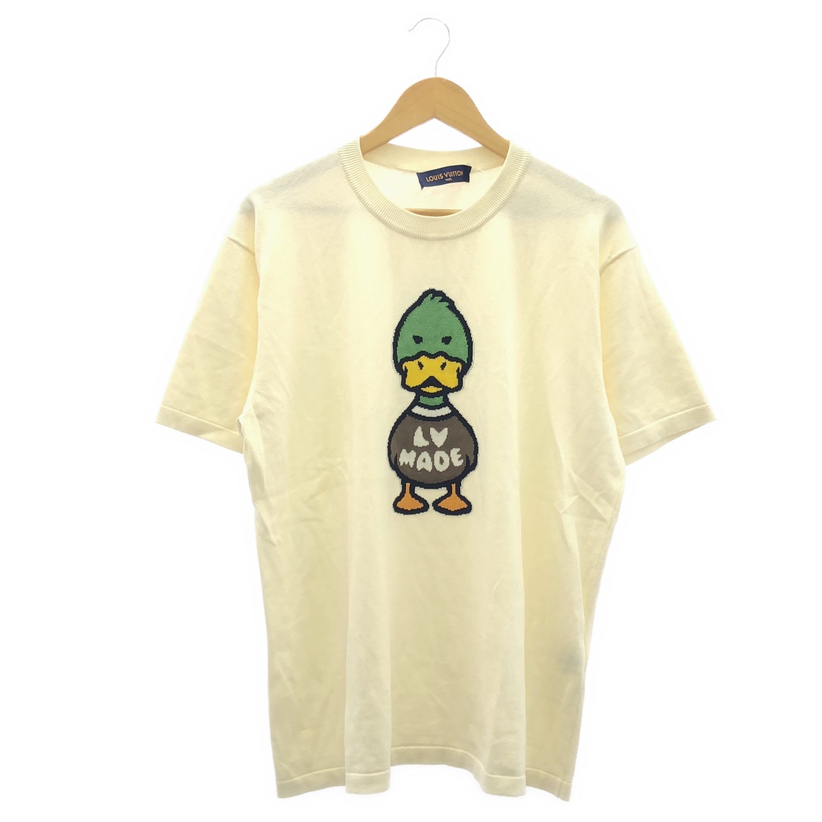 LOUIS VUITTON ルイ ヴィトン ニット NIGOインタルシアジャガードダックニット半袖Tシャツ ニット
