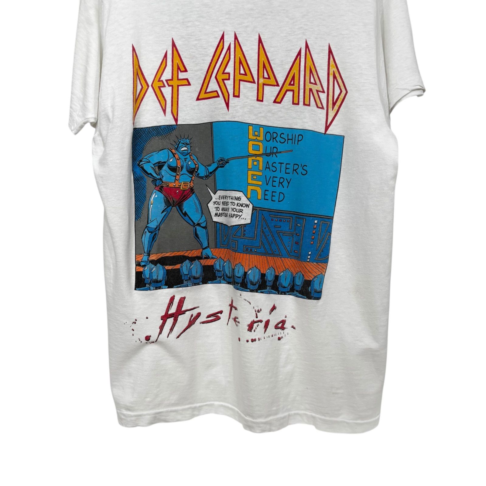 希少 DEF LEPPARD 90s ヴィンテージ バンドTシャツ 当時物 XL 希少Def leppard 90s XXL ヴィンテージ Tシャツ