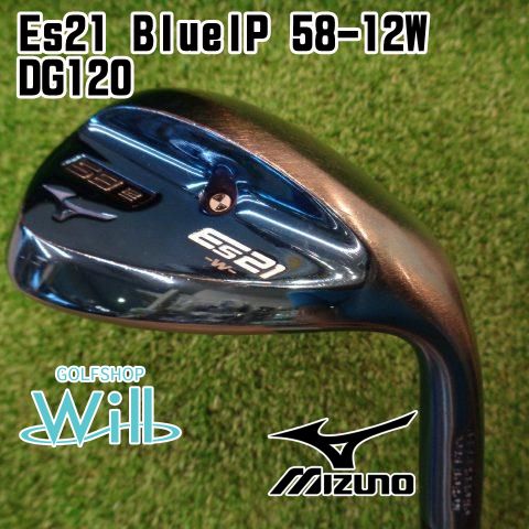 中古】ウェッジ ミズノ Es21 BlueIP 58-12W/DG120/WEDGE/58[4936