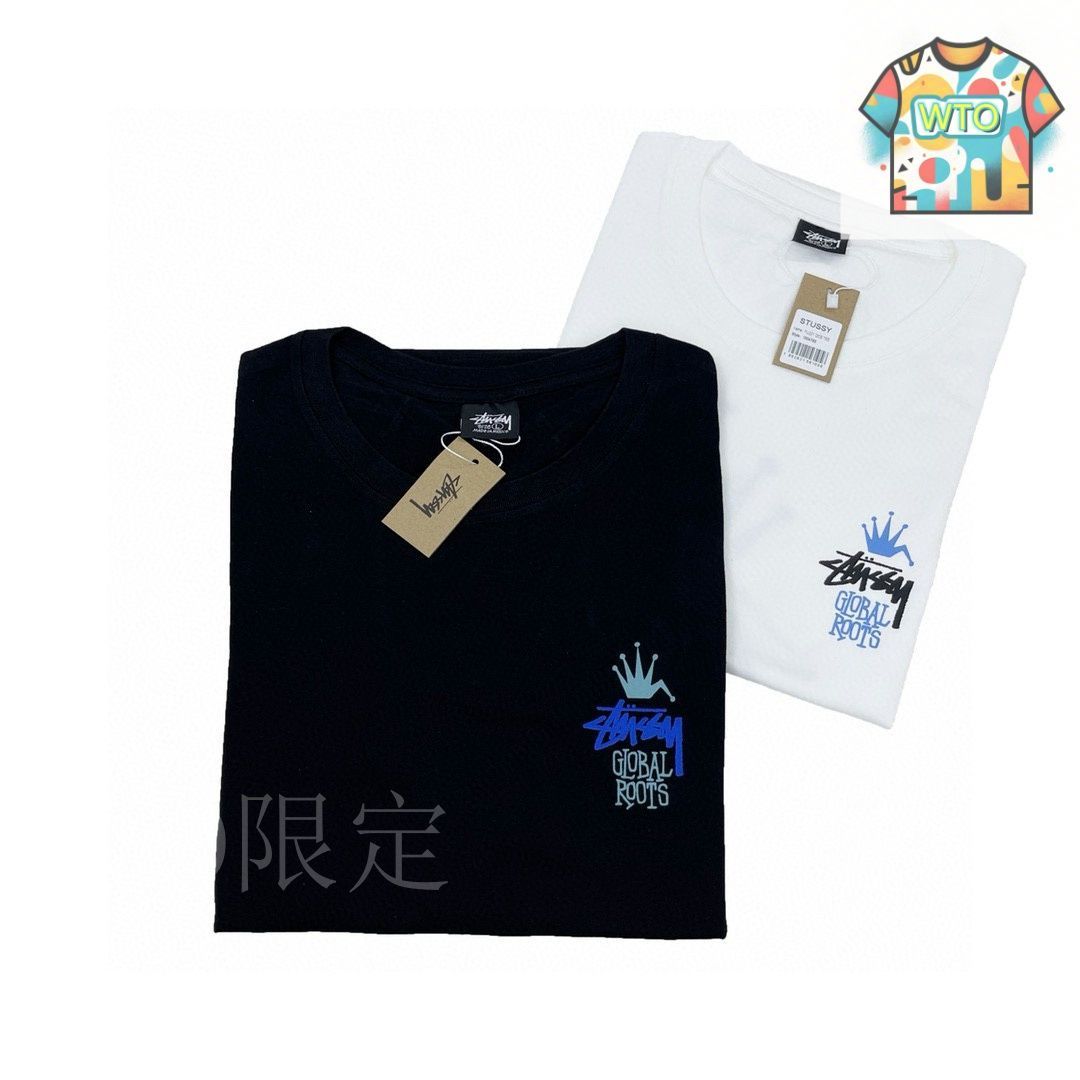今日特価】STUSSY Global Roots クラウンロゴ T シャツ - メルカリ