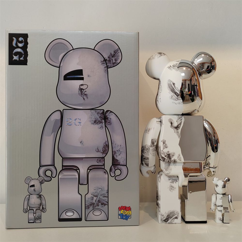 2体セット 新品未使用 ベアブリック BE@RBRICK ARTIST 400%＆100％ 28 