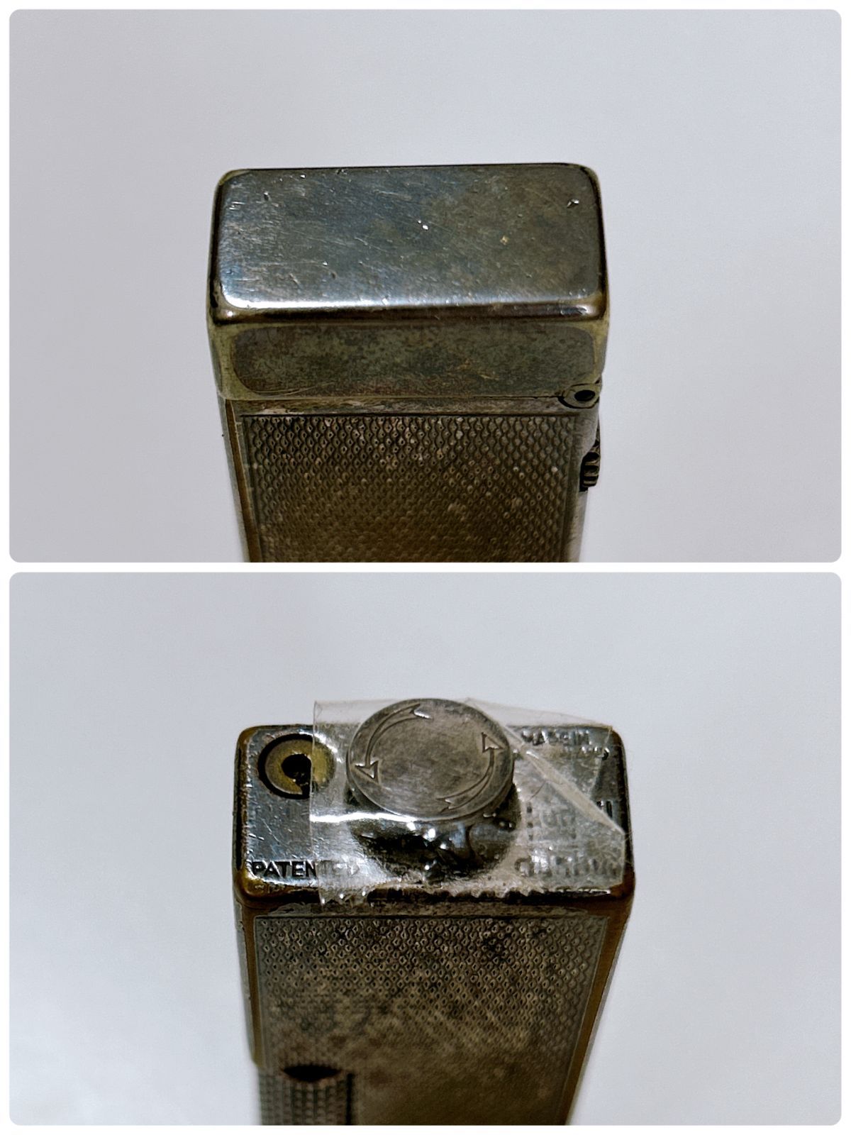 ローラガスライター シルバー