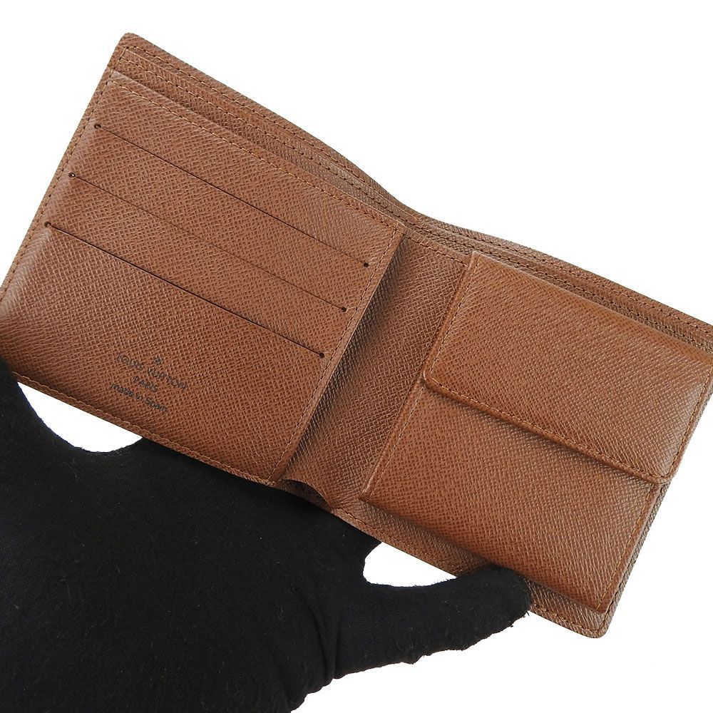 中古】ルイヴィトン二つ折り財布ポルトフォイユ・マルコM61666