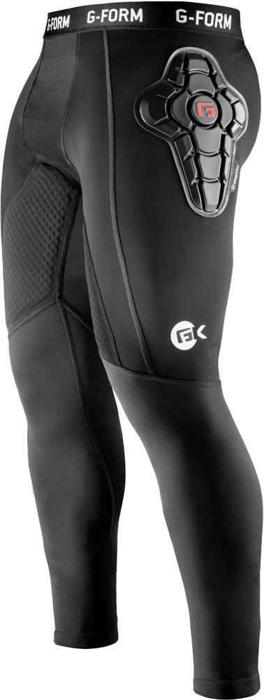 ジーフォーム G-FORM サッカー プロテクター付きショーツ GK IMPACT PANT BASELAYER Black M GP0202014 BLACK