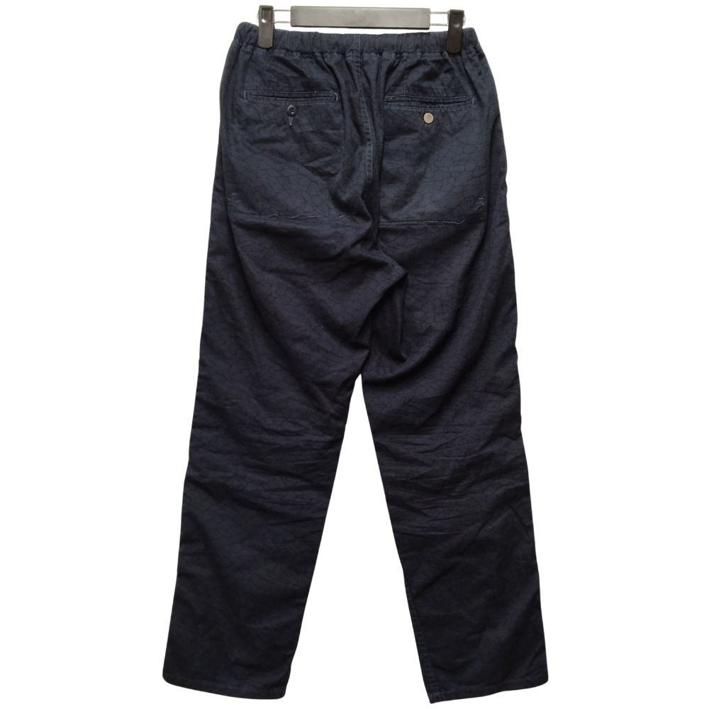 NONNATIVE ノンネイティブ ×LIBERTY 品番 NN-P3325 MANAGER EASY PANTS RELAX FIT イージー パンツ ネイビー サイズ2 正規品 / B4983A