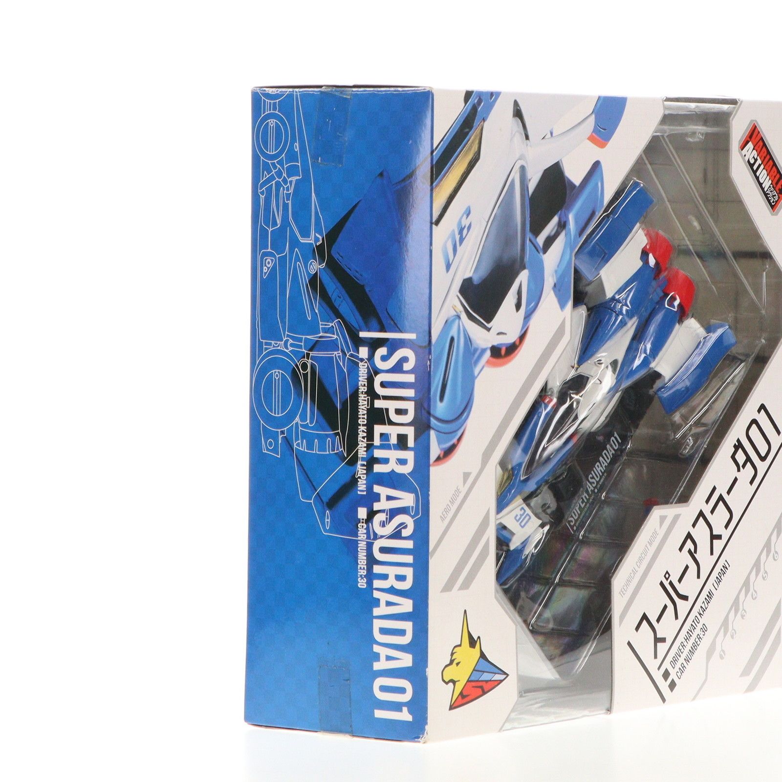 (再販)ヴァリアブルアクション スーパーアスラーダ01 新世紀GPXサイバーフォーミュラ 完成品 可動フィギュア メガハウス