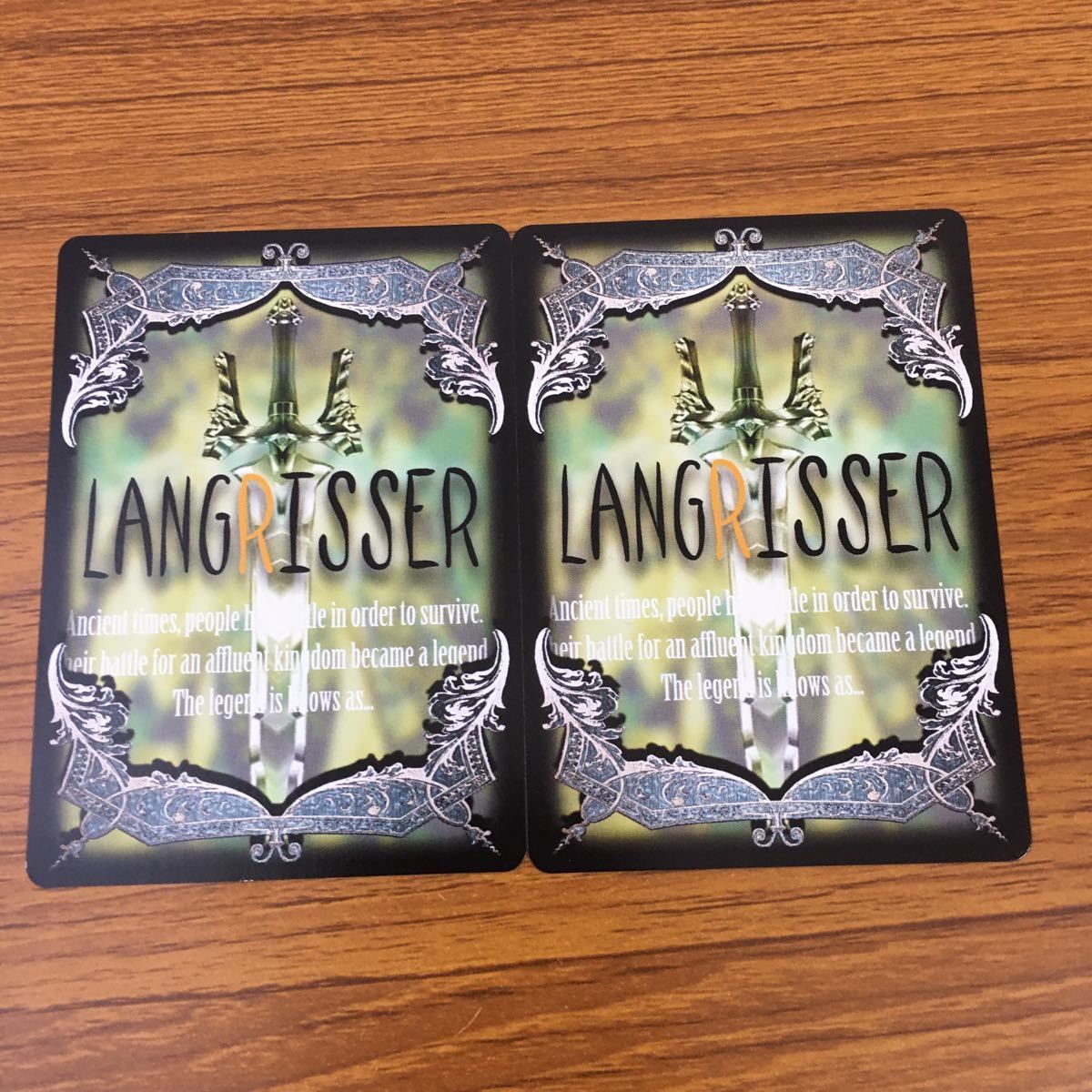 亜37 ラングリッサー LANG RISSER カード トレカ まとめ パイク ダーク