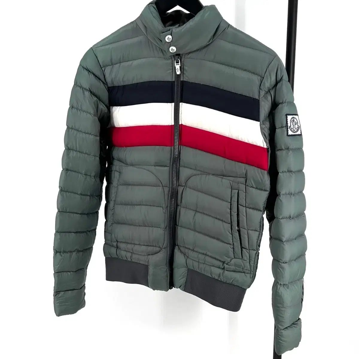 1 サイズ MONCLER(モンクレール) ガンマブルー 軽量ダウン ジャケット 