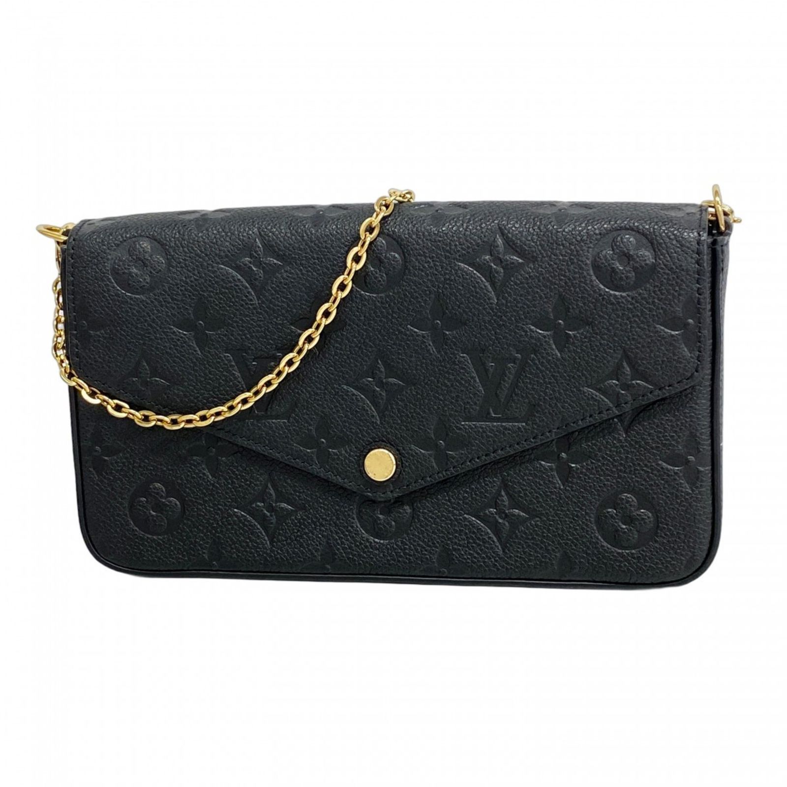 ルイ ヴィトン Louis Vuitton ルイ ヴィトン ショルダーウォレット モノグラム アンプラント ポシェットフェリシー M82477 ノワールレディース