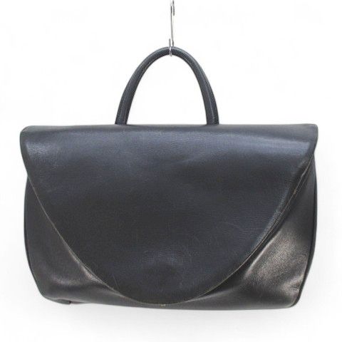 シビラ　黒革　ハンドバッグ シビラ SYBILLA ハンドバッグ トートバッグ ブラック 黒系