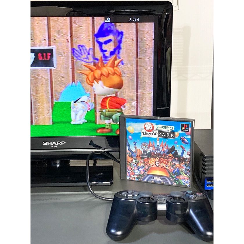 ソニー プレイステーションソフト 新テーマパーク ジャンク商品 - メルカリ