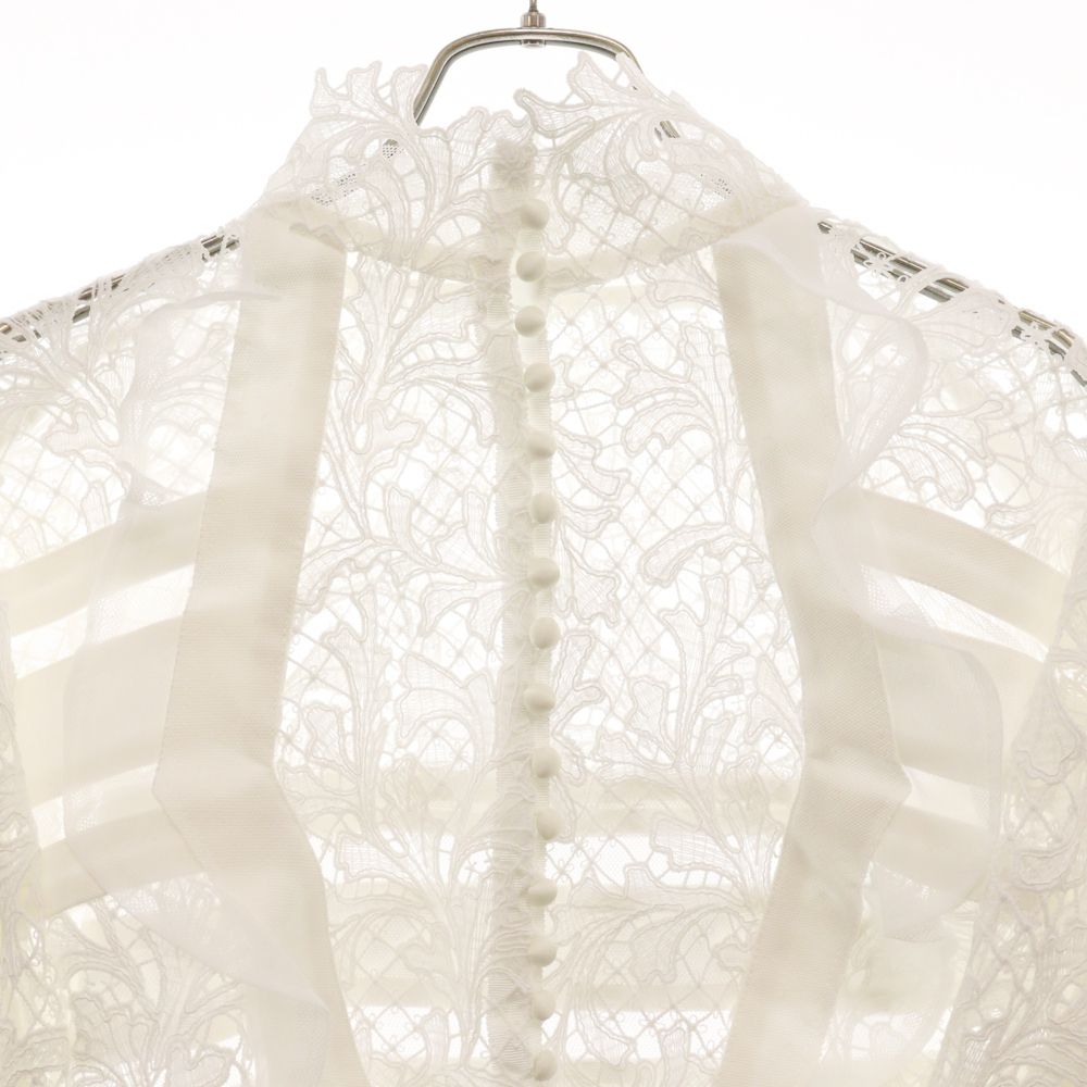 新品 sacai Embroidery Lace Shirt