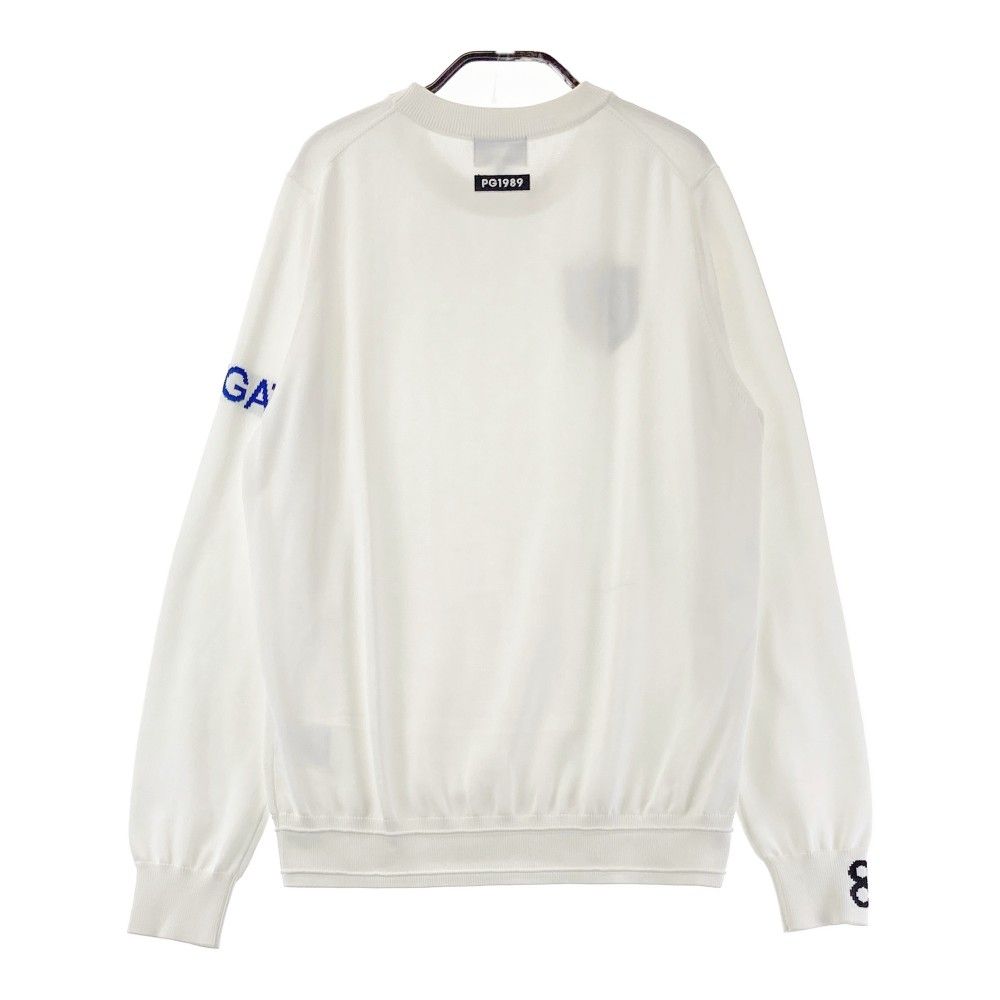 新品未使用　PEARLY GATES ホワイト ニットセーター 中古 レディース パーリーゲイツ PEARLY GATES セーター 0(S