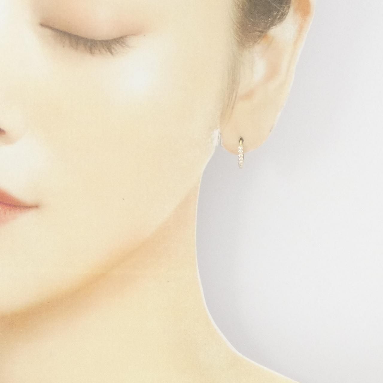 ポンテヴェキオ チェルキオ ピアス 0.08CT 片耳 - メルカリ 