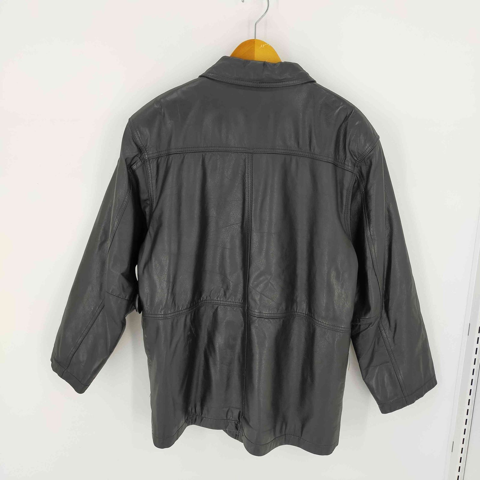 RECUERDO CLUB 黒レザーハーフジャケット RECUERDO CLUB 黒レザーハーフジャケット