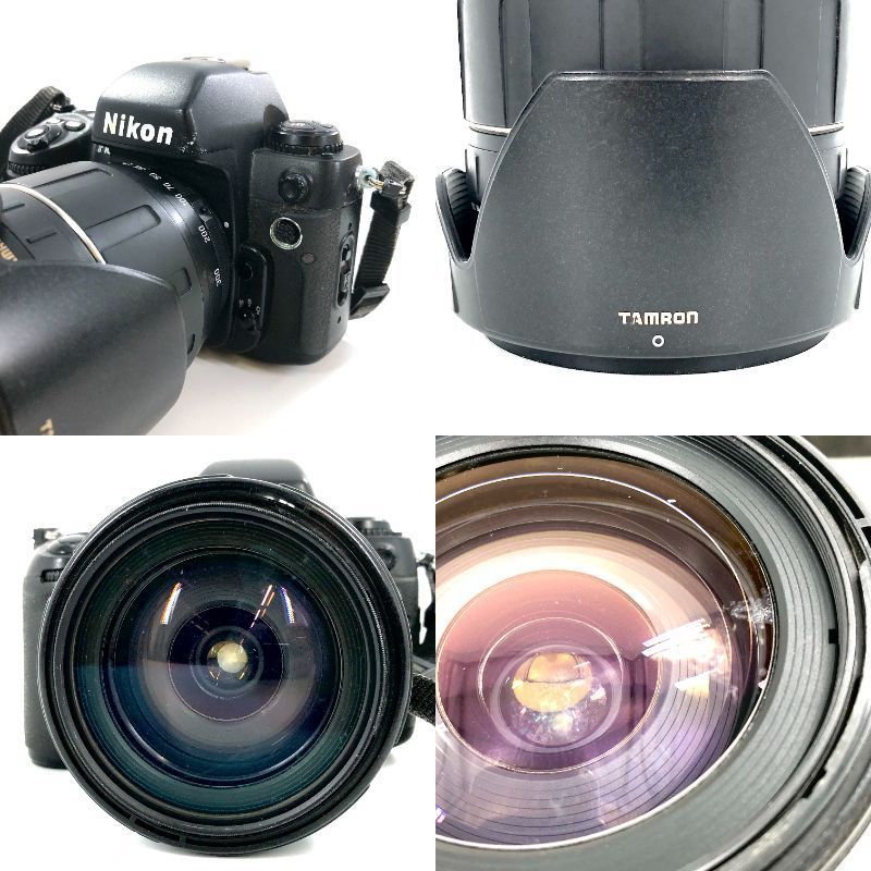 Nikon ニコン D80 ズームレンズ AF NIKKOR 75-300mm 1:4.5-5.6 TAMRON AF 18-200mm F/3.5-6.3 AF 70-300mm 1:4-5.6 動作確認済み デジタル一眼レフカメラ【MC-435】