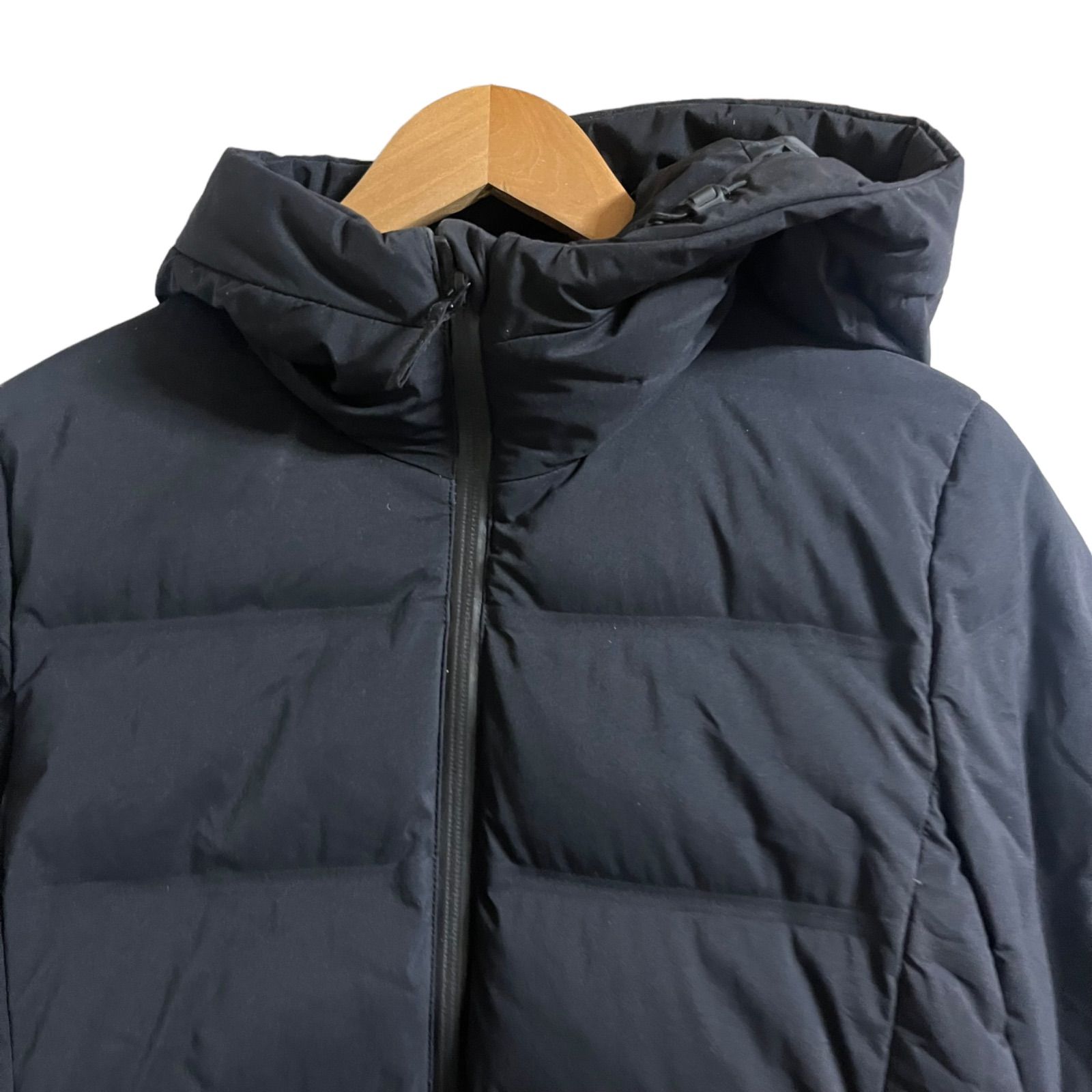 UNIQLO ユニクロ シームレスダウンコート ブラック S - メルカリ
