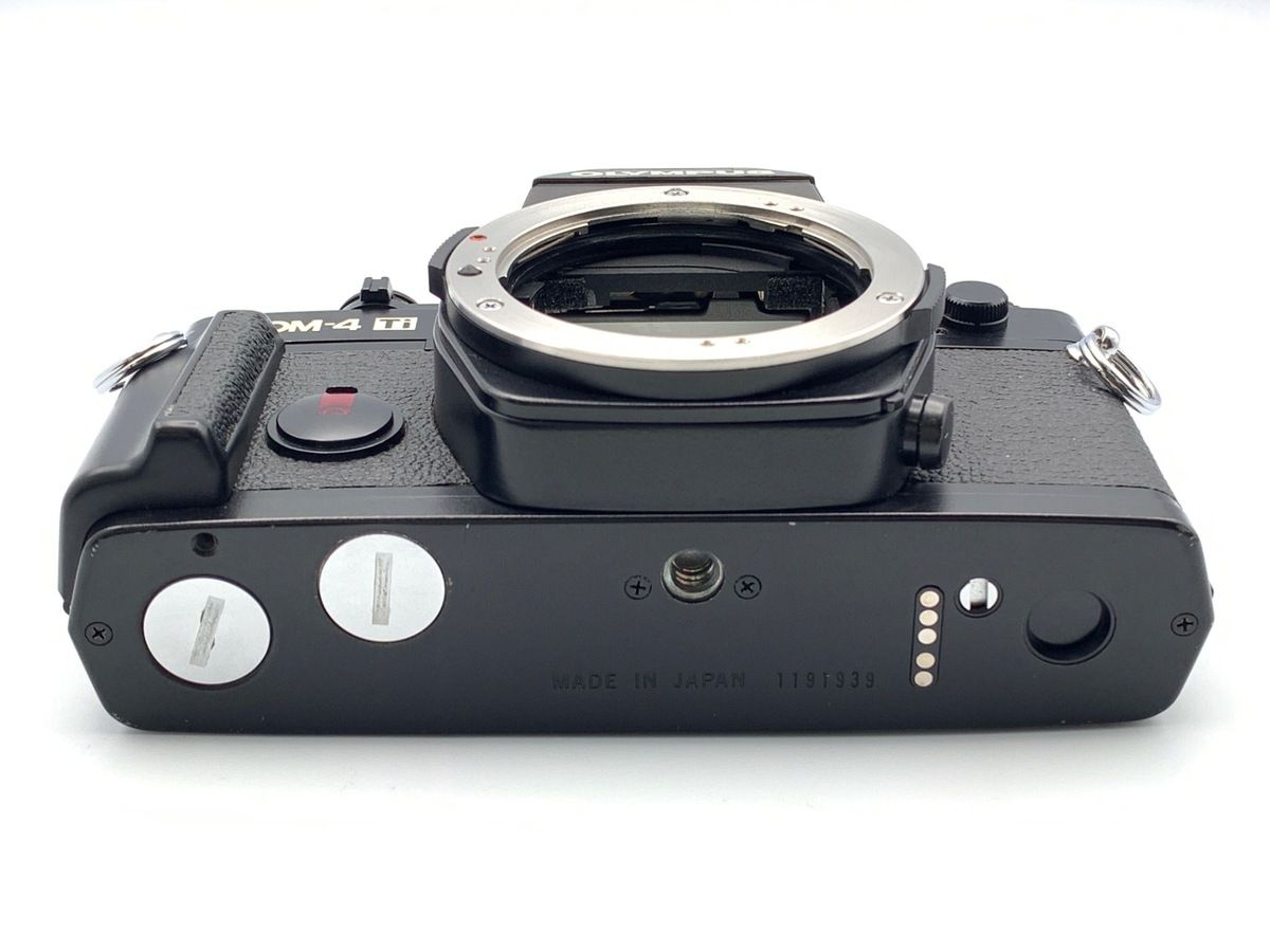  並品 オリンパス OM 4 Ti Black 一眼レフカメラ(フィルム) フィルムカメラ