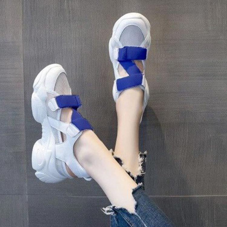 ダッドスニーカーサンダル 38 MAISON MAVERICK PRESENTS 】デニムダッドスニーカーサンダル